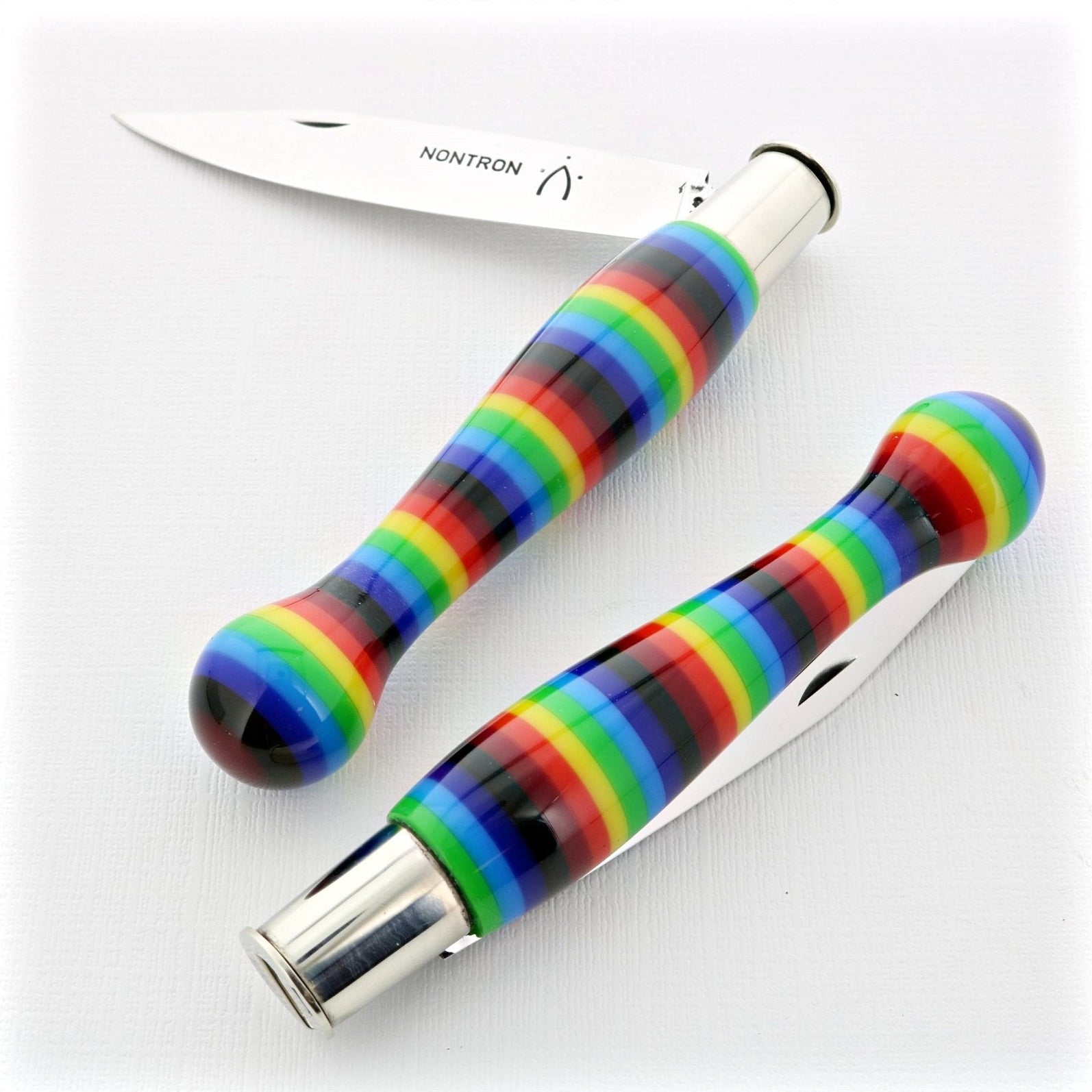 Nontron Pocket Knife No25 Ball Rainbow