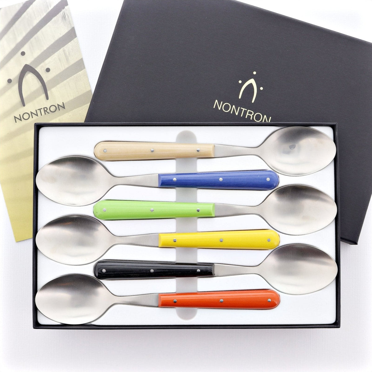 Nontron Steak Knives &amp; Flatware Sets Printemps Compressed Fabric