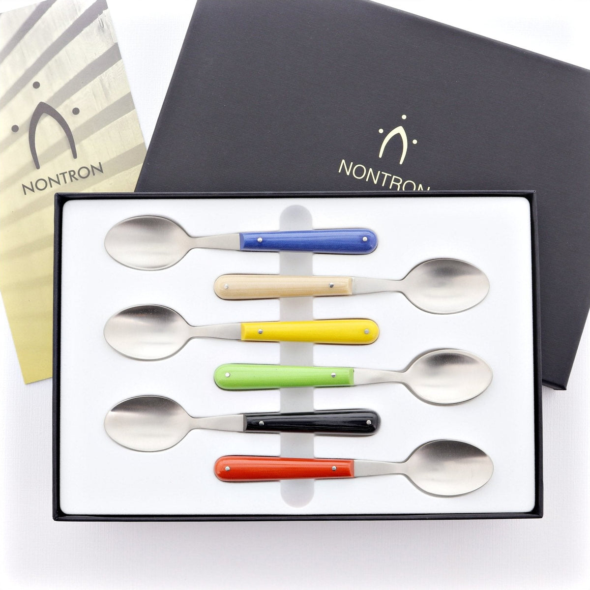 Nontron Steak Knives &amp; Flatware Sets Printemps Compressed Fabric