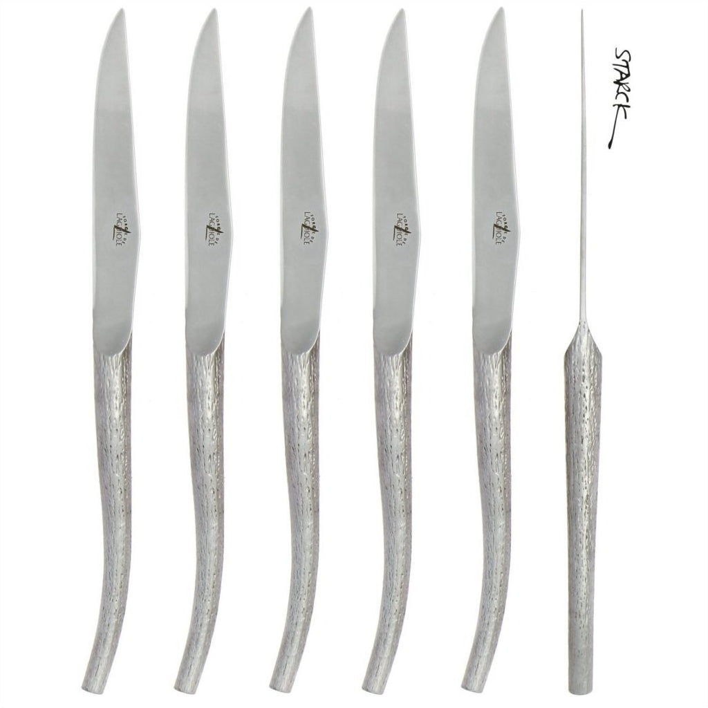 Philippe Starck Set of 6 LOG Steak Knives
