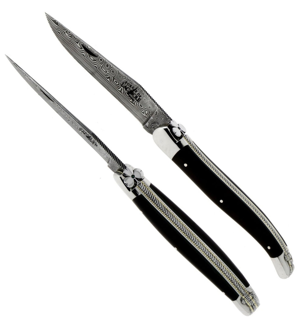 RAMBAUD 250 - “Eugenie” Pocket Knife with Clover by Stéphane Rambaud