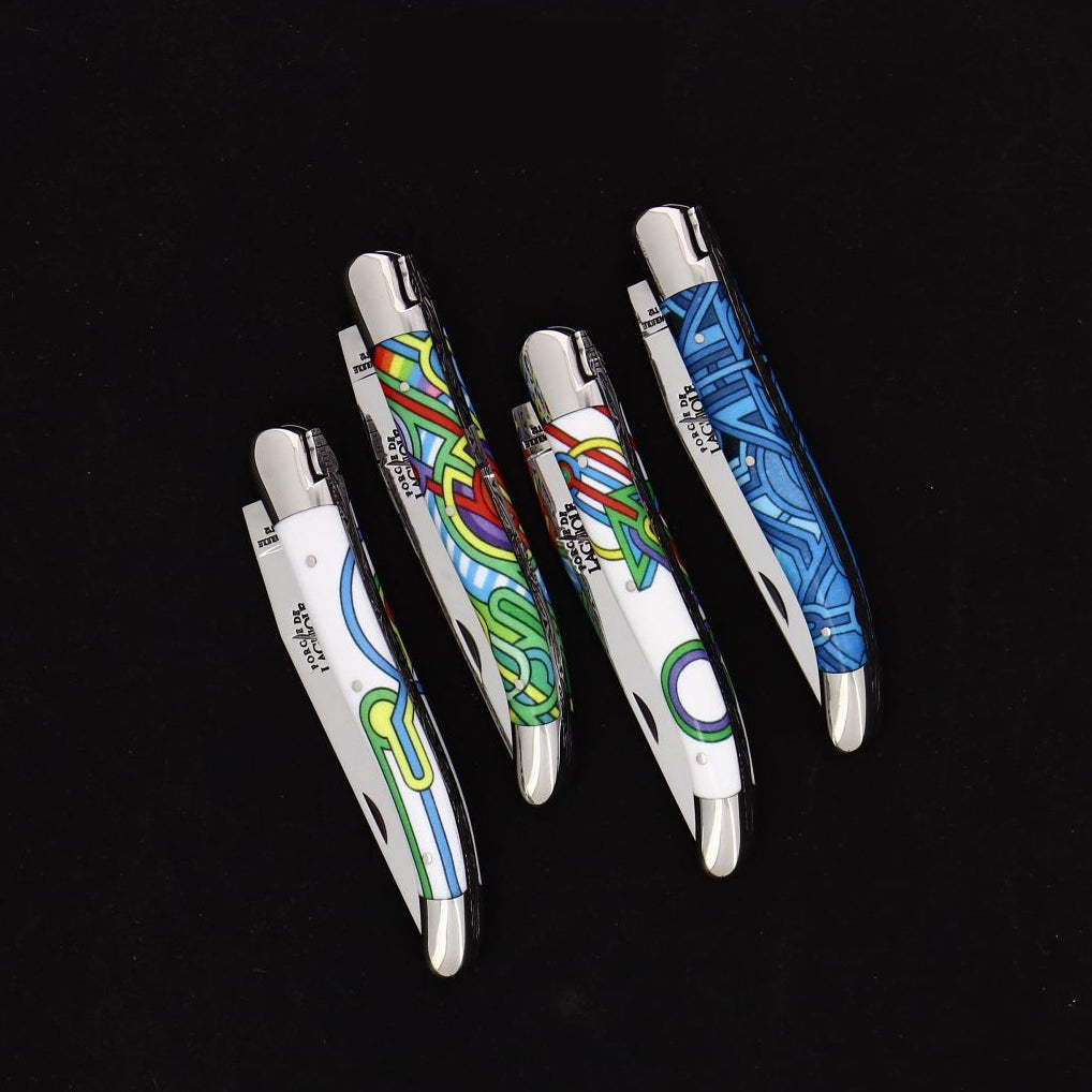 Seize Happywallmaker Folding Knife – Sublimation Street Art “Sirius”